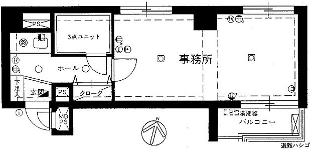 ブルーライン 阪東橋駅まで 徒歩4分(1K) 2階の内観