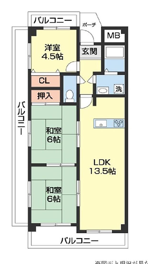 インペリアル松江・34021(3LDK) 9階の内観