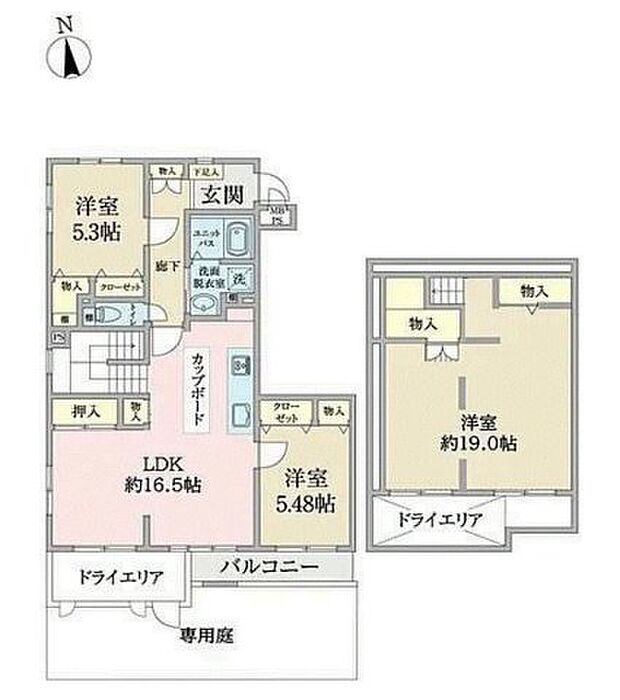 東京メトロ東西線 葛西駅まで 徒歩11分(3LDK) 1階の内観