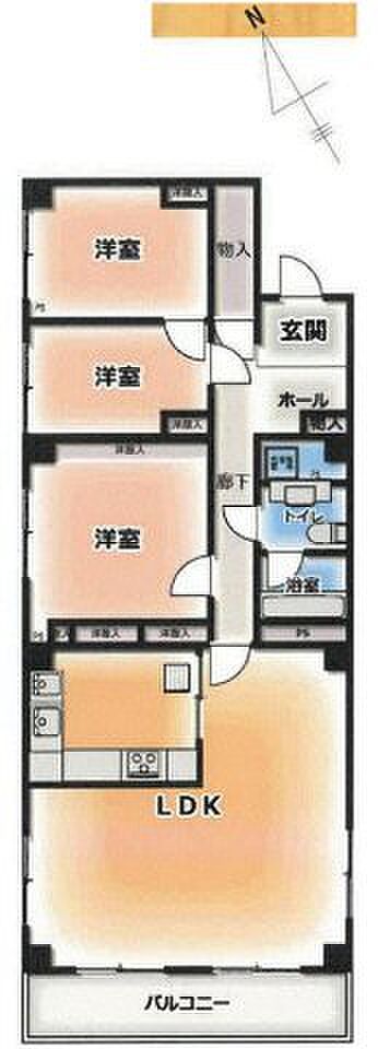 東京メトロ南北線 西ケ原駅まで 徒歩2分(2LDK) 4階の内観