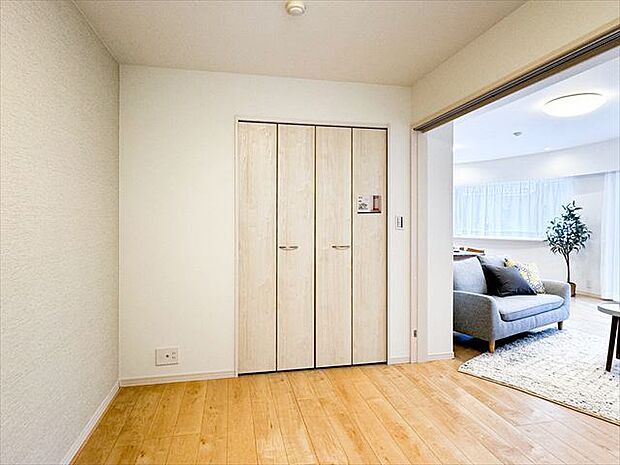 居室には収納スペースが豊富なため、シンプルですっきりとした暮らしが実現できます。 