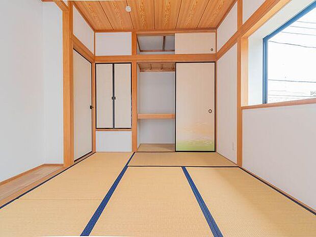 日本で生まれた世界に誇る文化の一つ、和み室がある幸せを満喫して頂けます。お子様の遊び室から客間としてまで、多様なシーンに対応できます。