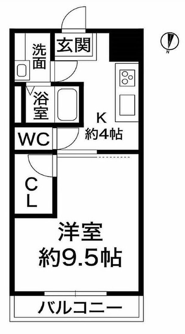 新大阪第一ダイヤモンドマンション(1K) 6階の内観