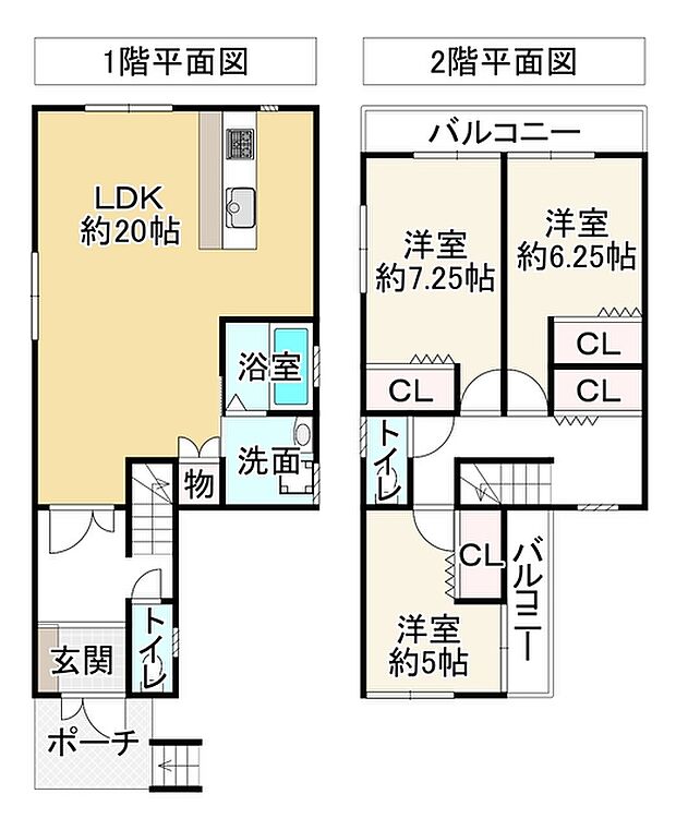 ＪＲ阪和線 津久野駅まで 徒歩9分(3LDK)の内観