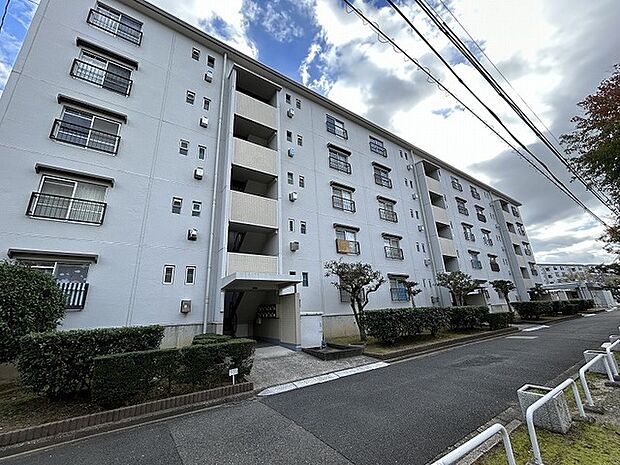 富田第二住宅62号棟(3DK) 5階の外観