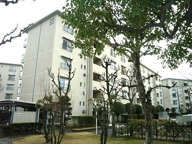 富田第二住宅69号棟(2LDK) 1階の外観