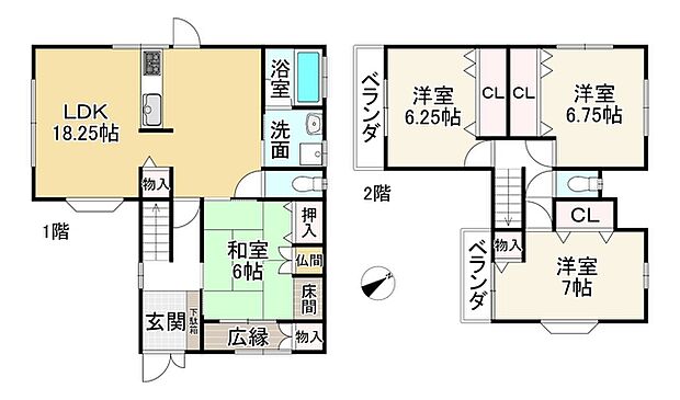 磯城郡田原本町大字藥王寺(4LDK)の内観