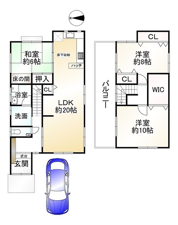 向日市鶏冠井町荒内(3LDK)の内観