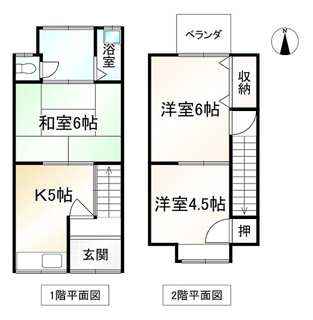 ＪＲ東海道本線 山科駅まで 徒歩5分(3K)の内観