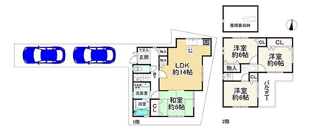 阪急京都線 茨木市駅までバス約19分 流通センター前バス停 徒歩4分(4LDK)の内観
