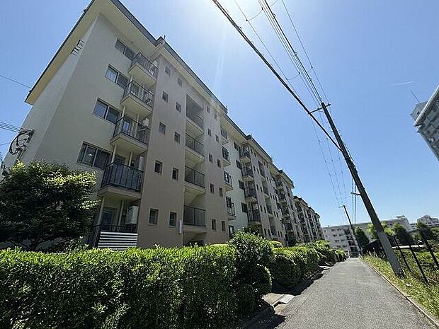 千里山田第一次住宅Ａ8棟(2LDK) 2階の外観