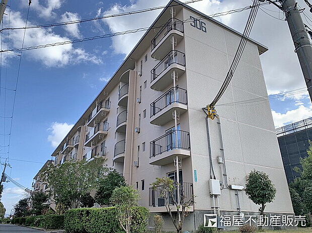 男山第4住宅306棟(3DK) 4階の外観