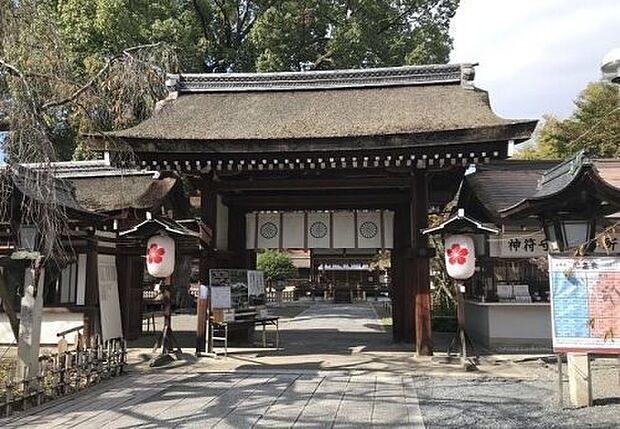【寺院・神社】平野神社まで590ｍ