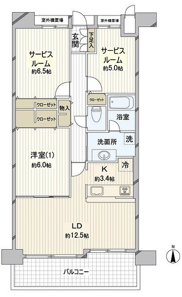 ロイヤルシャトー奈良三条通(1SLDK) 3階の内観