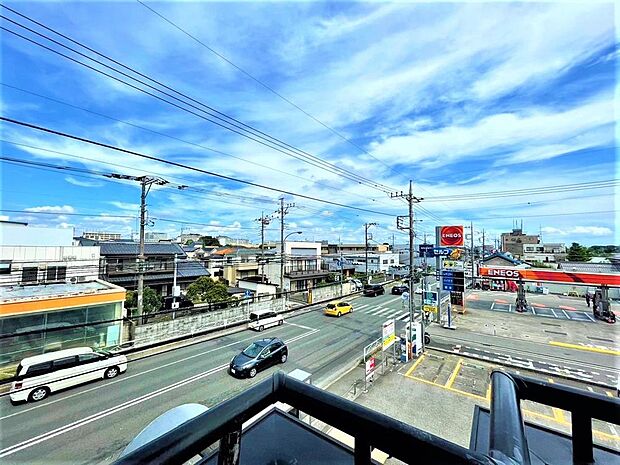 現地からの眺望です。実際の日当たりなどは、現地にてご確認ください。