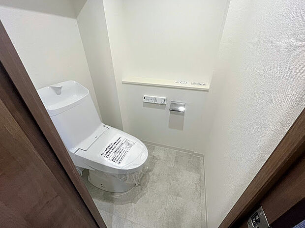 トイレを新規に交換いたしました。清潔な空間を快適に過ごしてください！