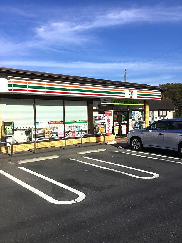 コンビニ 1100m セブン-イレブン 青梅柚木店(徒歩14分)