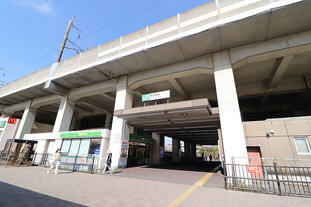 南与野駅（1600m）