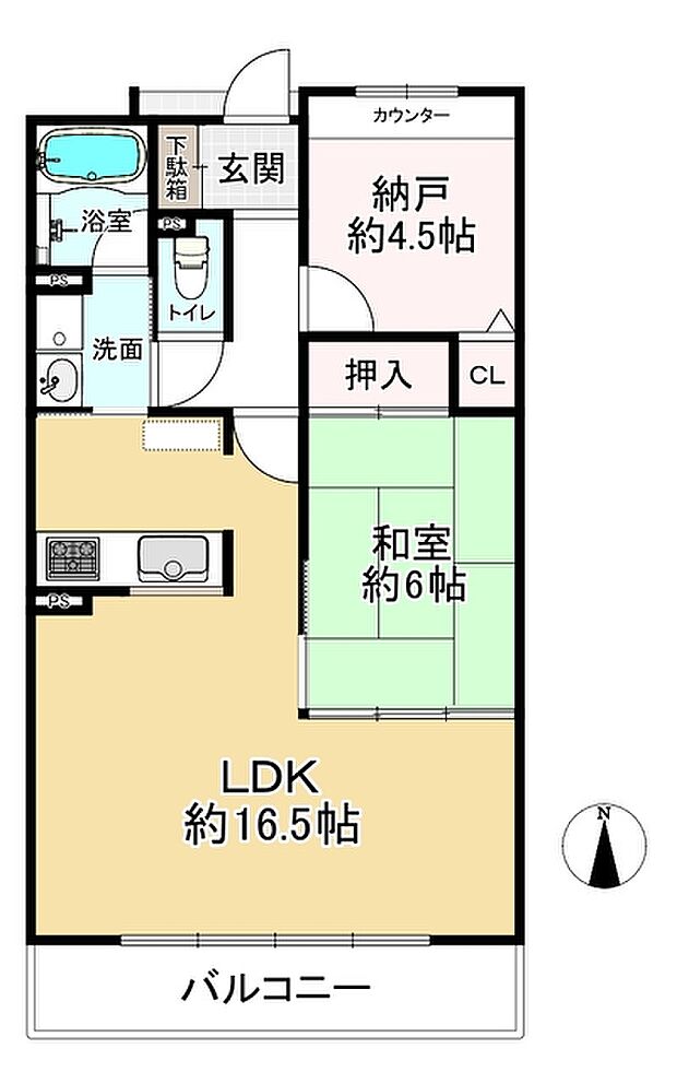 キングマンション福島VI(1SLDK) 10階の内観