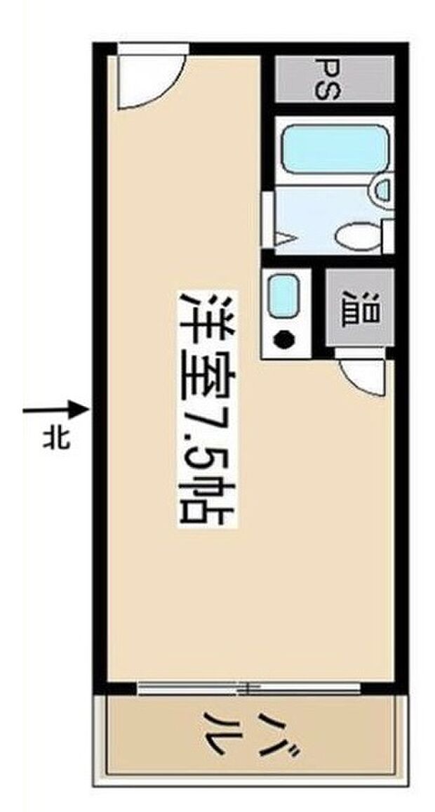 オリエント新大阪アーバンライフ(1R) 9階の間取り図