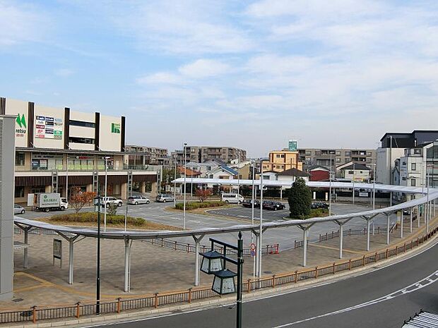 JR横浜線長津田駅まで約1000ｍ