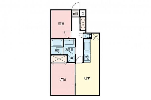 ライオンズマンション池袋要町第二の間取り