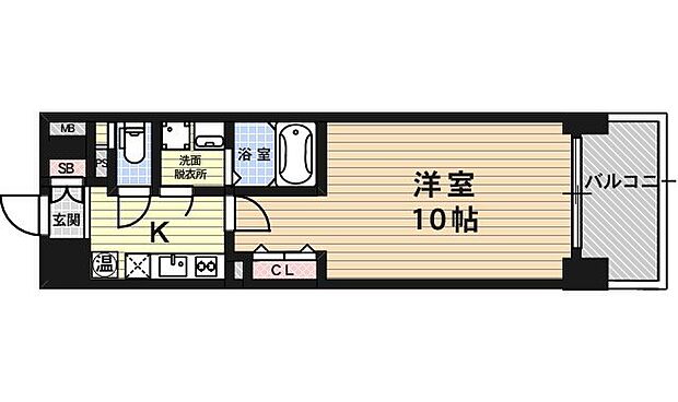 地下鉄烏丸線 四条駅まで 徒歩13分(1K) 6階の内観