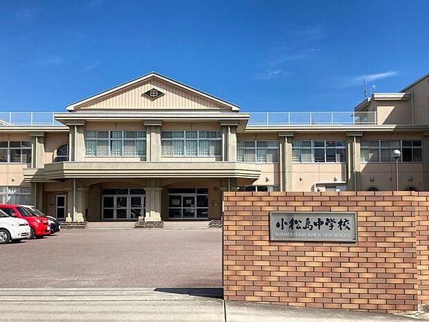 小松島中学校 1913m