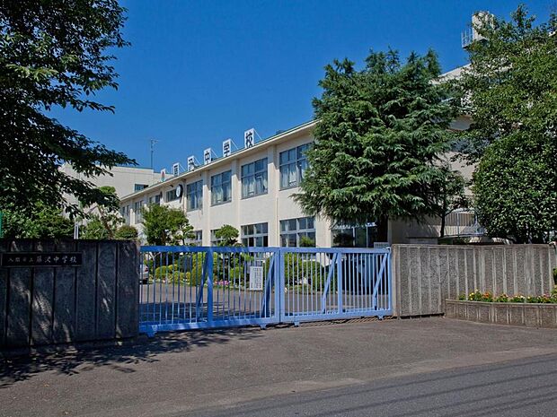 入間市立上藤沢中学校（1955m）