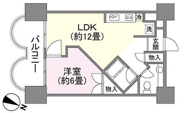 シーサイドサーフ御宿(1LDK) 11階の内観