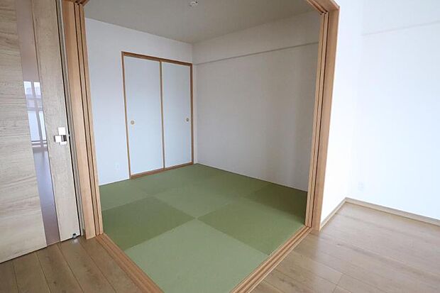 琉球畳を使用した和室です。