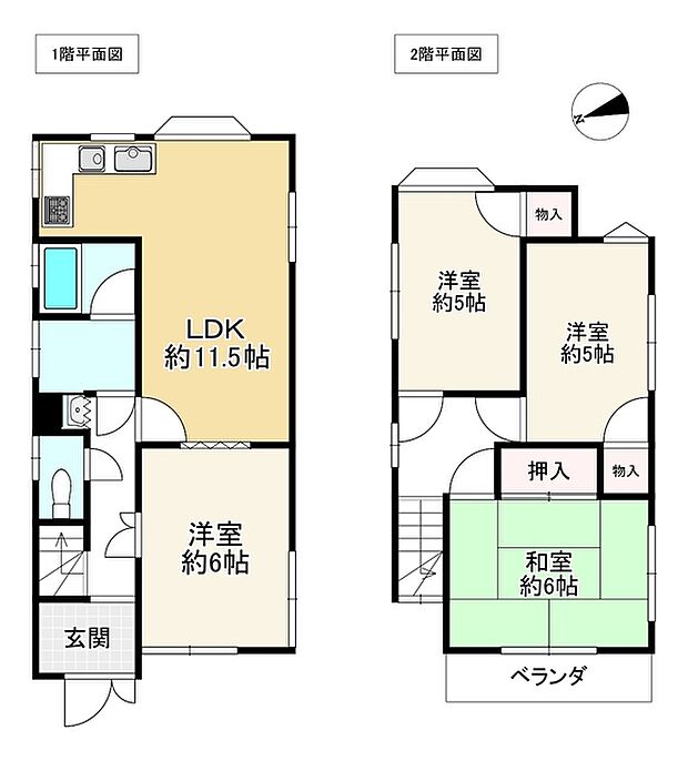 近鉄南大阪線 古市駅まで 徒歩26分(4LDK)の内観