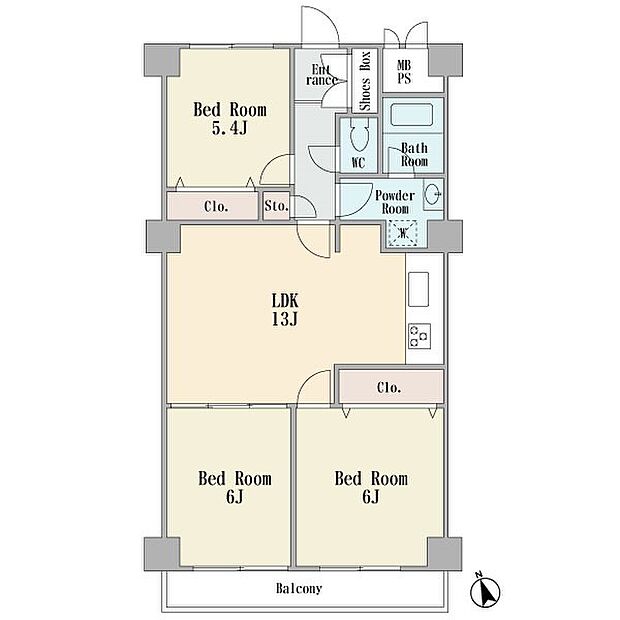 5階部分の南西向き　ワイドバルコニー　全室フローリング　3ＬＤＫ　ペット飼育可能　新規リフォーム済み　エレベータ有り　総戸数120戸