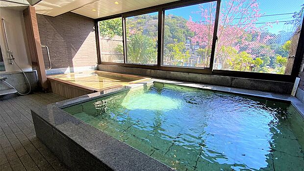 2019年にリニューアルされた温泉大浴場も趣ある造りです。楽しみの一つ。