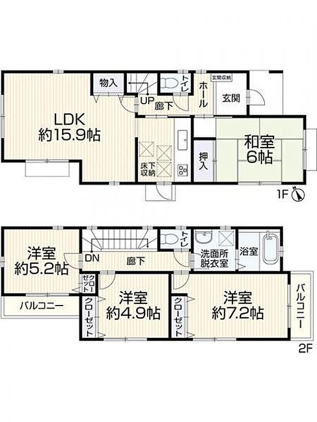 中央1丁目　リフォーム住宅(4LDK)の内観