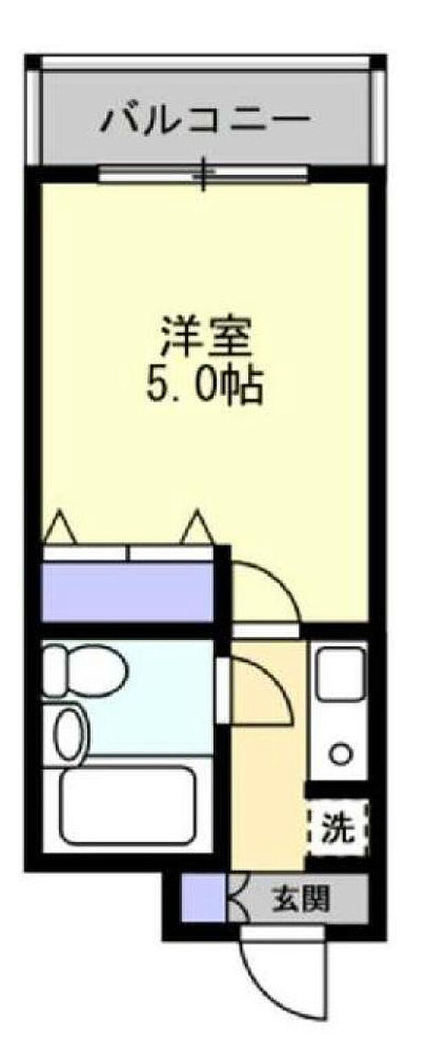 ライオンズマンション南橋本　第2(1R) 4階の間取り図