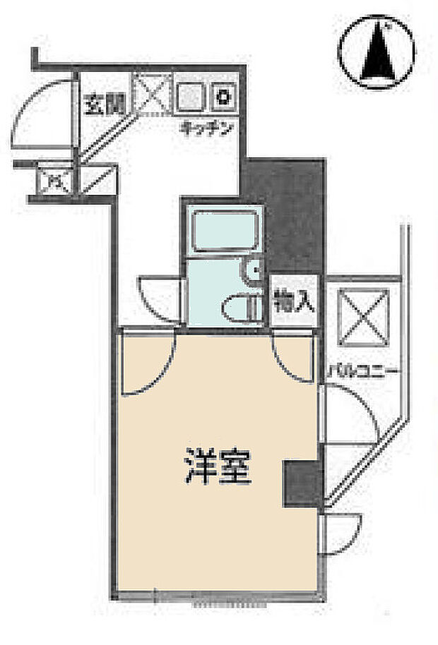 共立リライアンス上野町I(1K) 2階の内観