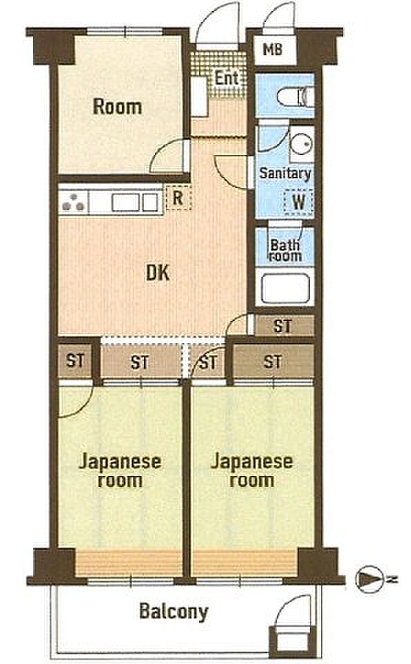 中古マンションの3DKは、3人家族には丁度良い広さの物件です。また購入価格もも手ごろな上、将来的な資産価値としても有効です。3部屋あることで、居間や書斎、子供部屋など多目的に使用することが出来ます。