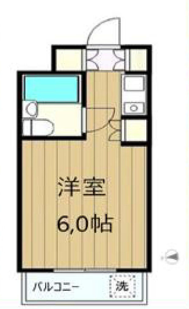 エトワール相武台(1R) 2階の内観