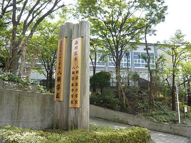 【中学校】品川区立八潮学園　中学校まで174ｍ