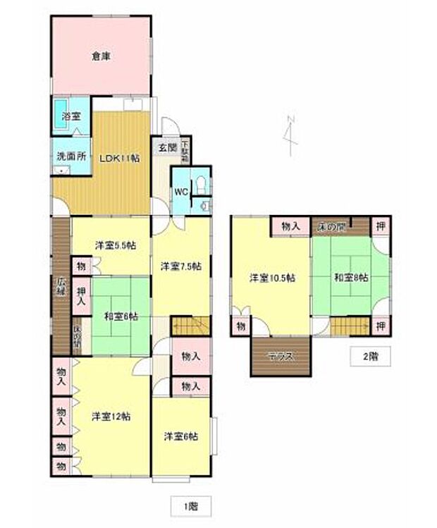 大字吉田(7LDK)の内観