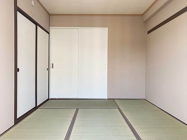 和室6帖　日本ならではの畳スペースで落ち着いた空間へ♪