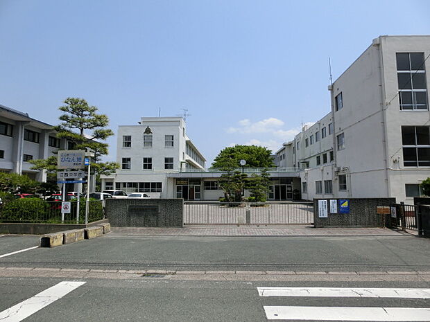 浜松市立江西中学校（1436m）