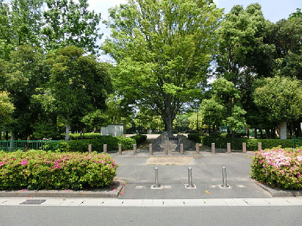 西浅田緑地（1881m）