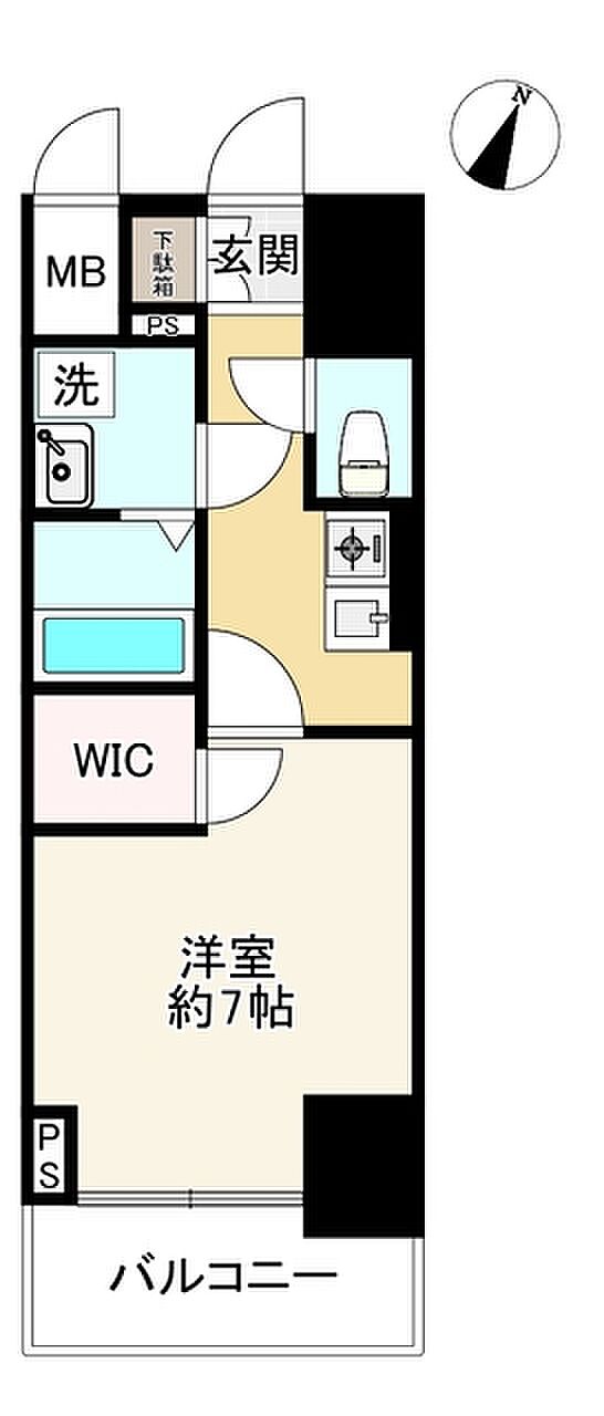 エスプレイス大阪ガルフレジデンス(1K) 3階の内観