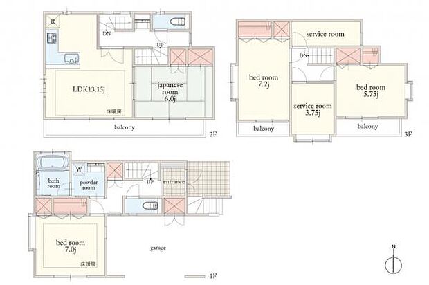 ■間取り図（4LDK+2S）■