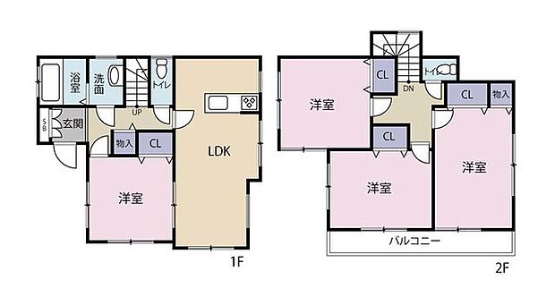 間取図です