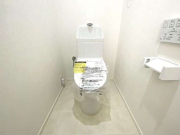 嬉しい温水暖房便座のトイレです