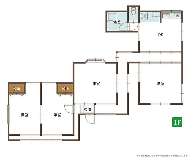 貸平屋戸建4DK　88.32平米。月々51,000円で賃貸中