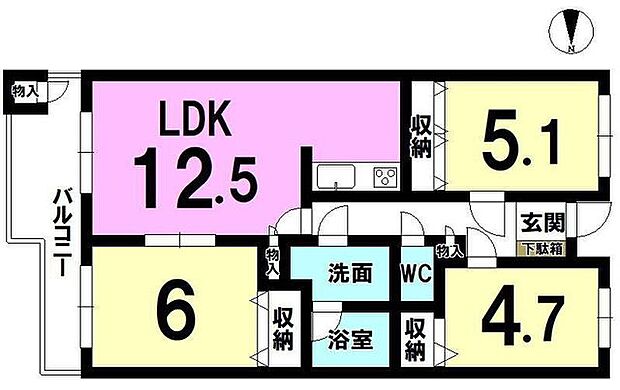 東急ドエル奈良パークビレッジ　11号棟(3LDK) 11階の内観